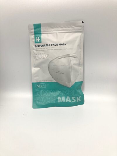 Face Masks - White 5 pack